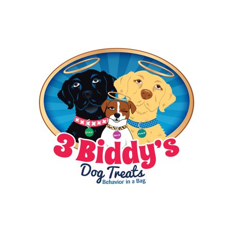3 Biddy's Dog Treats logo