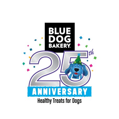 Blue Dog Bakery 25th Anniversary logo